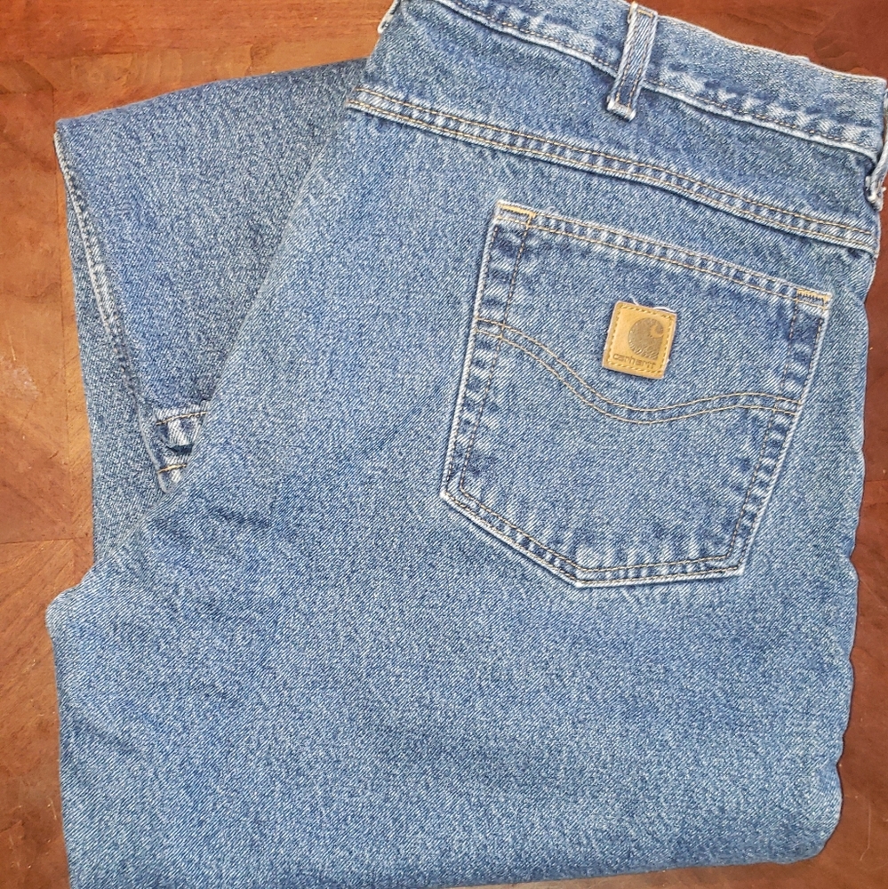 Men's flannel lined jeans
